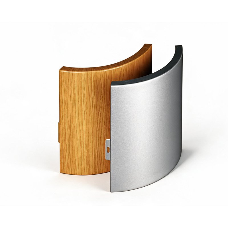 Curved Aluminum Single Panel