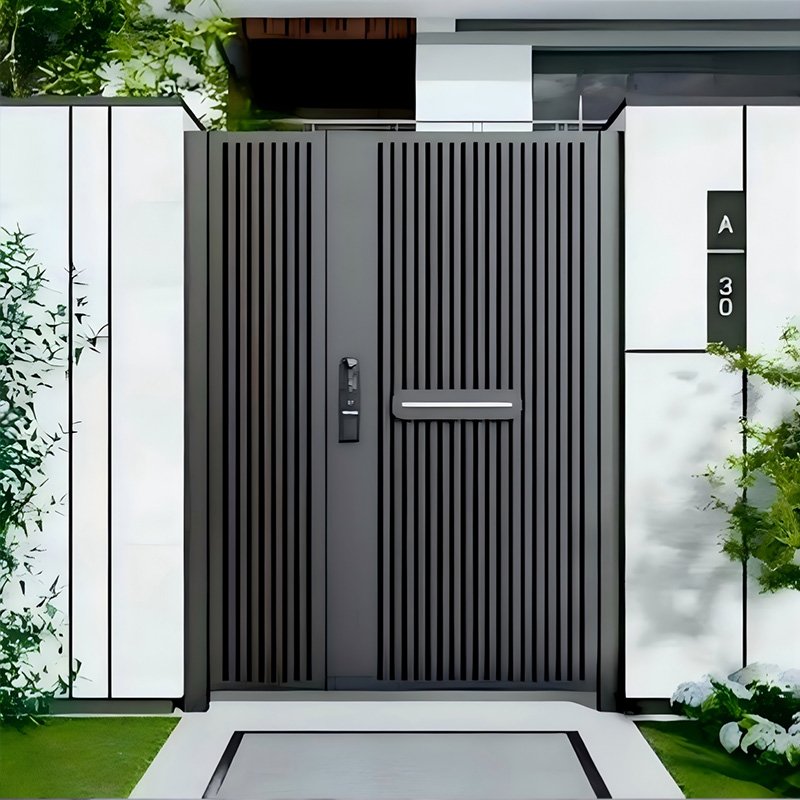 Metal Aluminum Alloy Entrance Doors