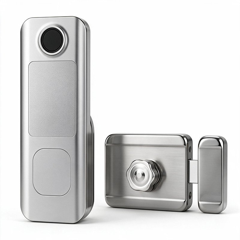 Outdoor Courtyard Fingerprint Lock