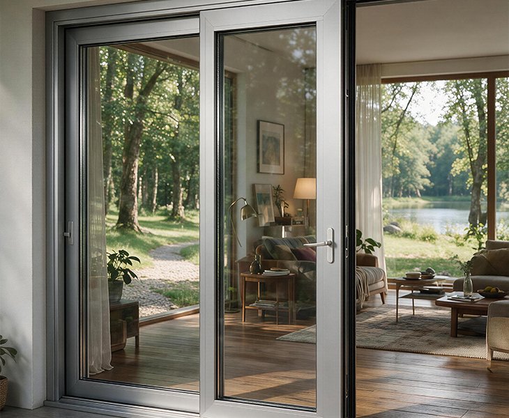 Soundproof and Airtight Thermal Break Aluminum Alloy Doors: Create a Comfortable and Quiet Space