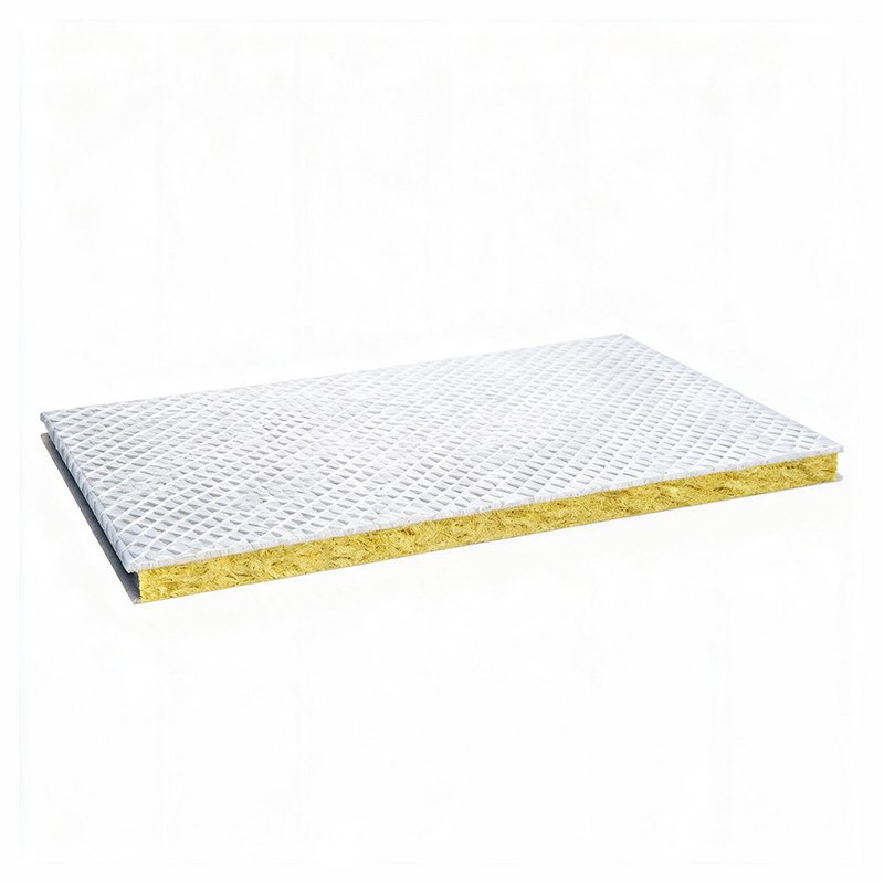 Vertically Laid Exterior Wall Rock Wool Sandwich Panels