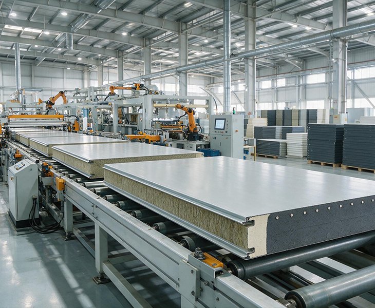 Why Choose Our Rock Wool Sandwich Panels?