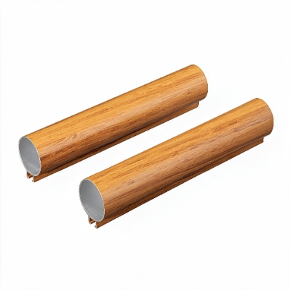 Convex Aluminum Round Pipe
