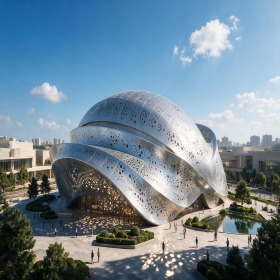 Cultural venues & grand theater outer walls