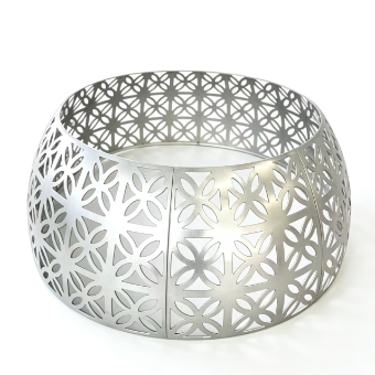 Curved Aluminum Carved Panel