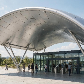 High-speed station canopies & park exteriors