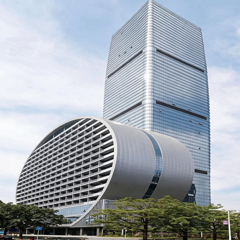 Jinmao building, Futian Free Trade Zone, Shenzhen, Guangdong