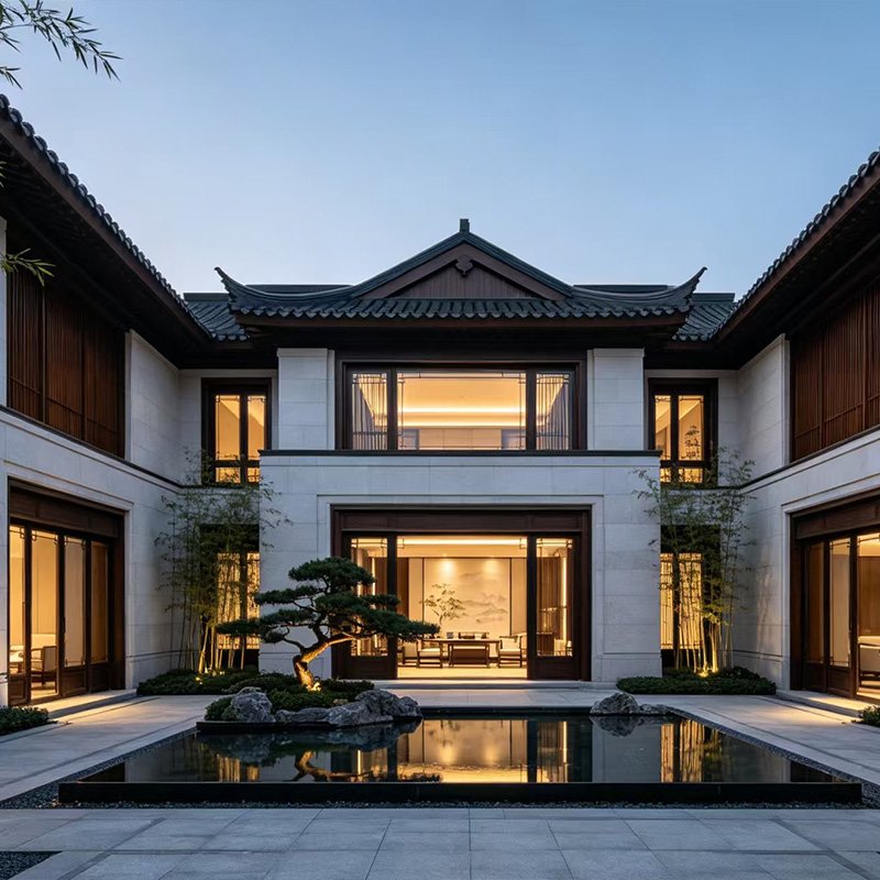 New Chinese Style Landscape Villa