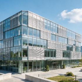 Office Curtain Wall Interlayers