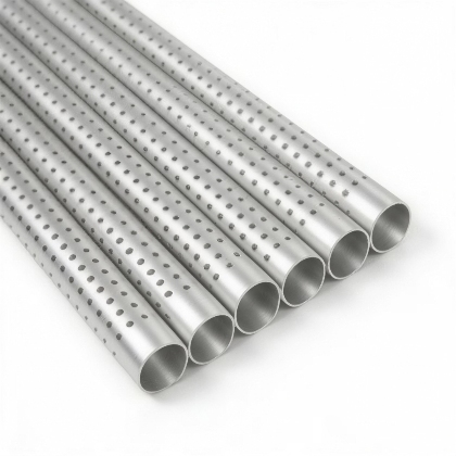 Perforated Acoustic Aluminum Round Tubing