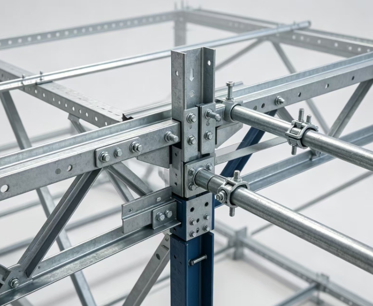 Reinforced Profiles and Secure Connections for Structural Stability