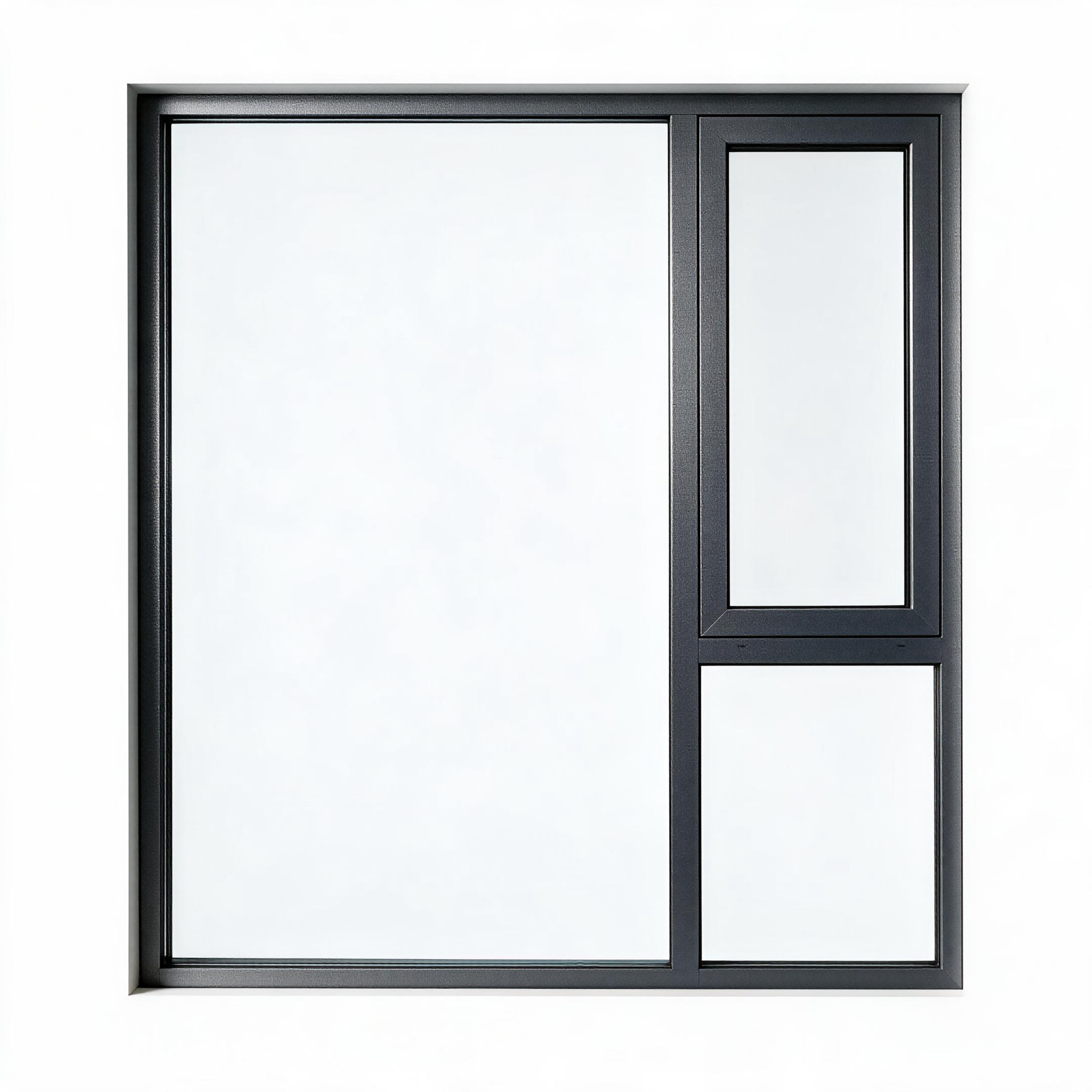Slim-Frame, Light Luxury Aluminum Casement Window