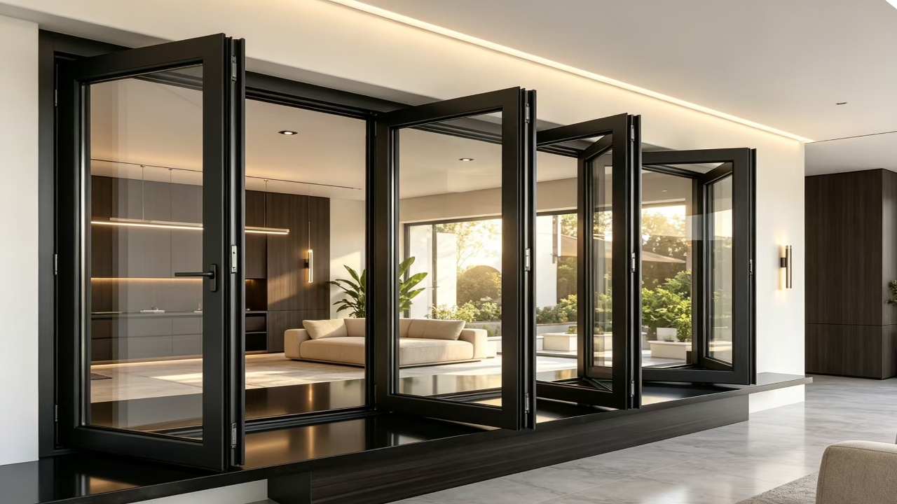 Aluminum Folding Windows